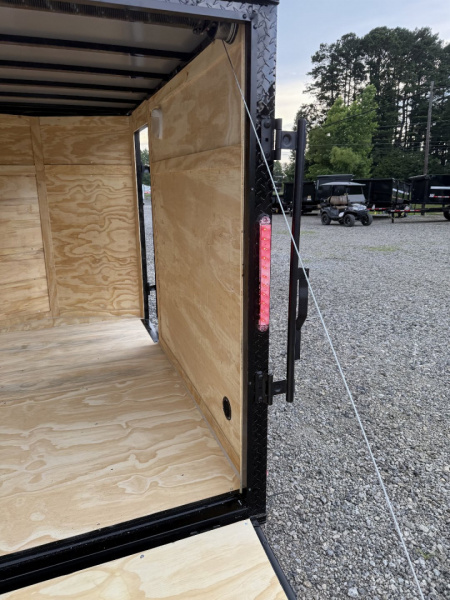 New 2025 Big Daddy's Edition, 5X8, Single Axle, Polycor, 16" On Center Construction, Blackout Package