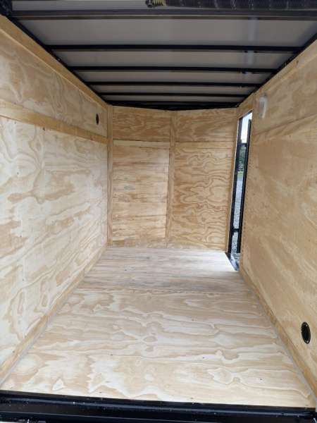 New 2025 Big Daddy's Edition, 5X8, Single Axle, Polycor, 16" On Center Construction, Blackout Package