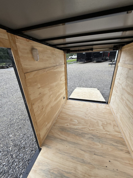 New 2025 Big Daddy's Edition, 5X8, Single Axle, Polycor, 16" On Center Construction, Blackout Package