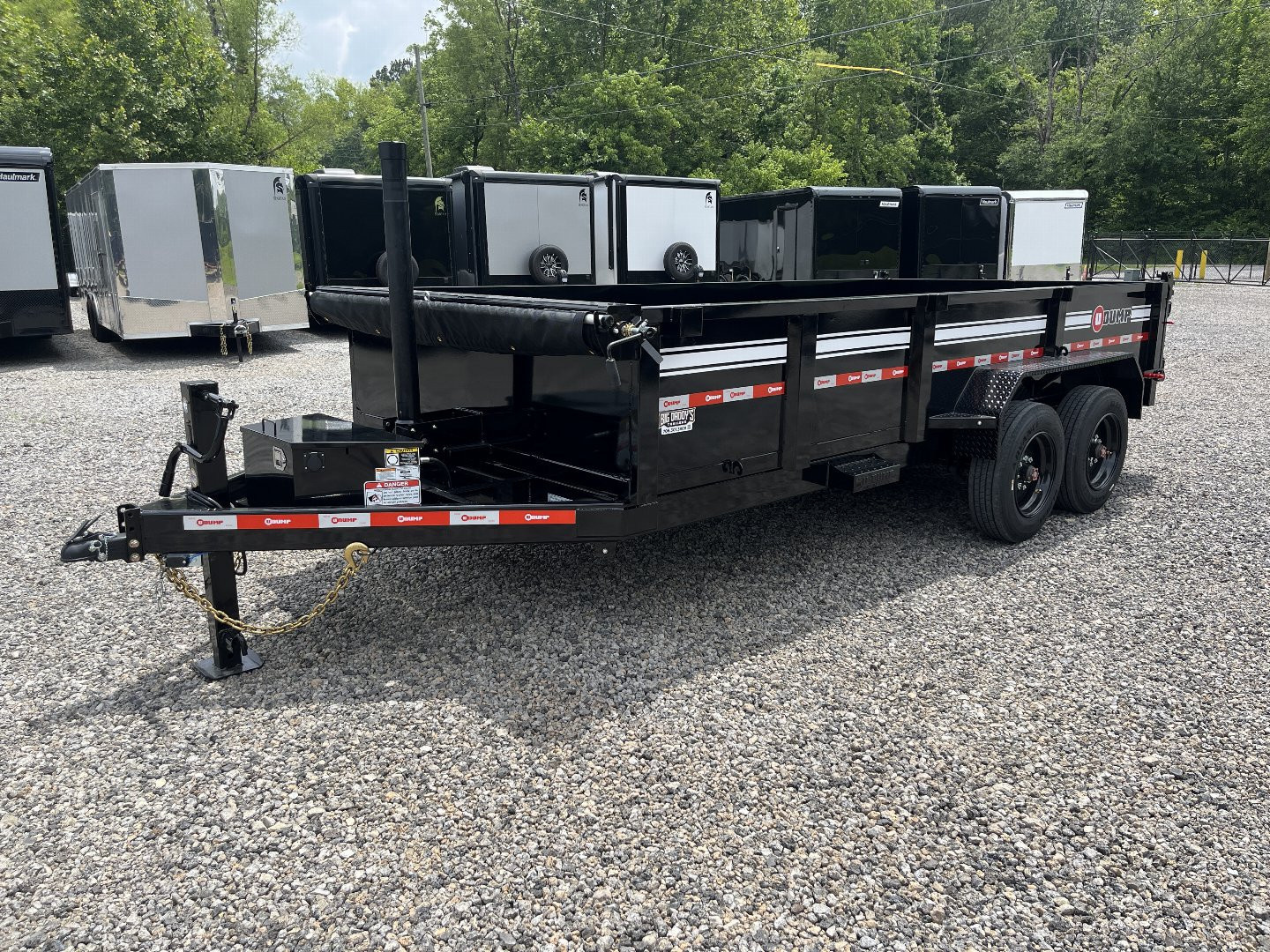 New 2025 U-Dump 7x16'x25" Dump Trailer, Pro Series, Low Profile, 16K GVWR