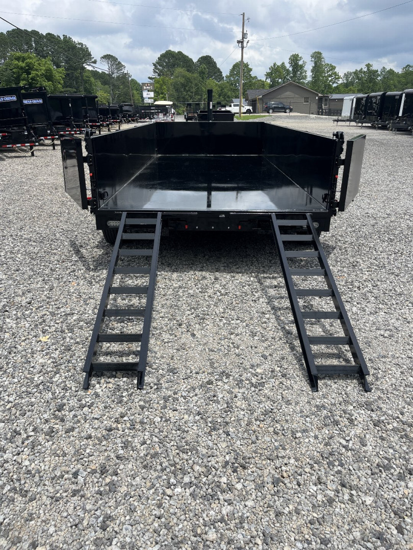New 2025 U-Dump 7x16'x25" Dump Trailer, Pro Series, Low Profile, 16K GVWR