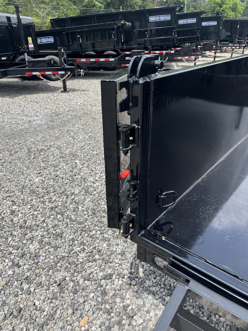 New 2025 U-Dump 7x16'x25" Dump Trailer, Pro Series, Low Profile, 16K GVWR