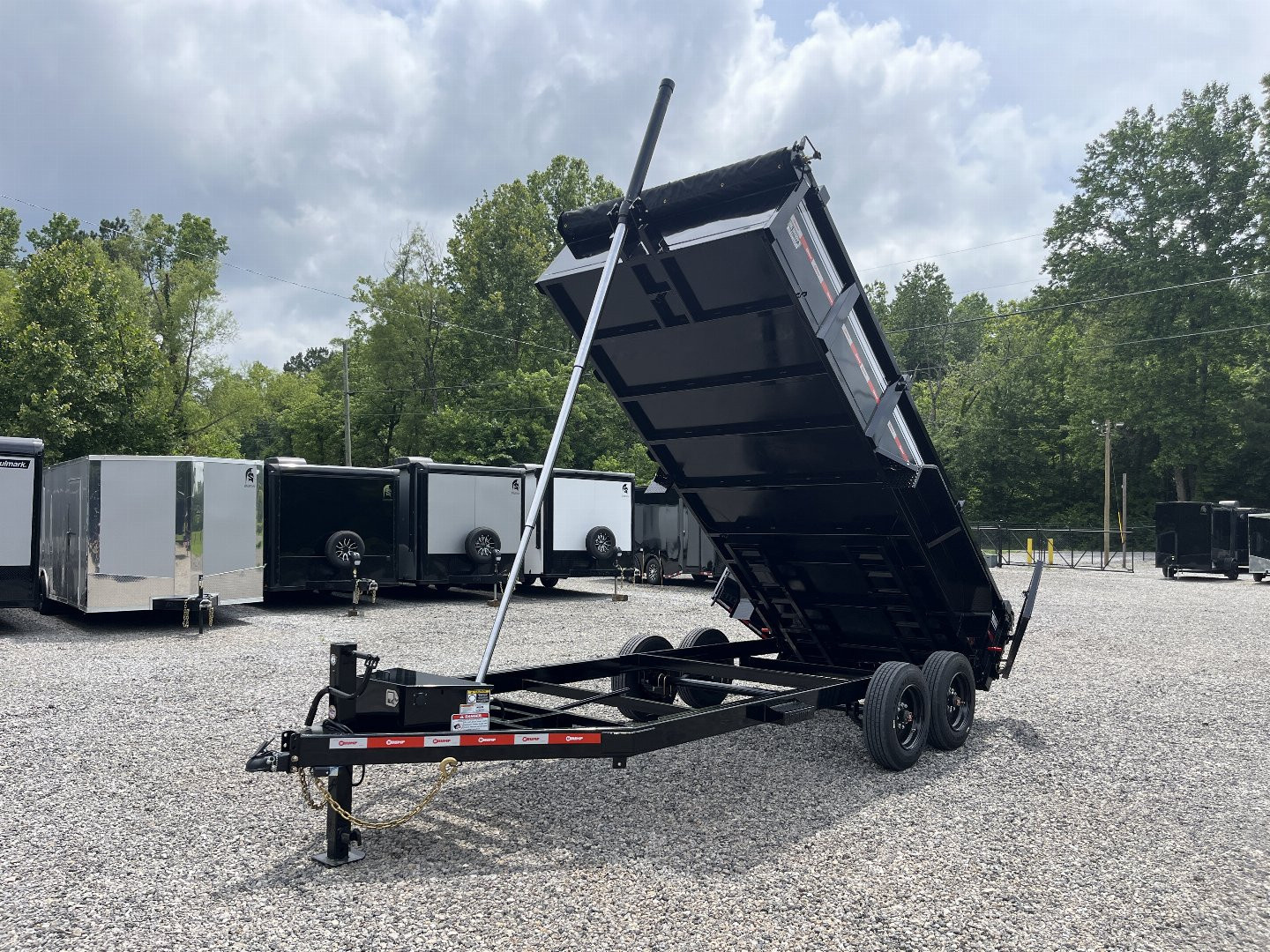 New 2025 U-Dump 7x16'x25" Dump Trailer, Pro Series, Low Profile, 16K GVWR