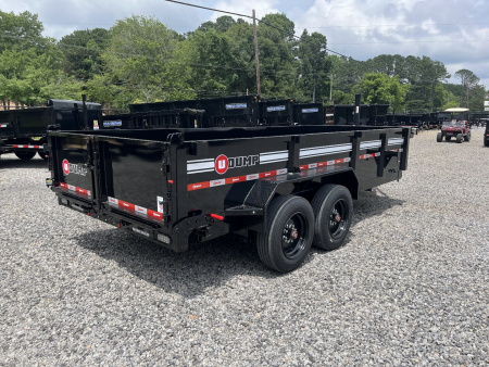 New 2025 U-Dump 7x16'x25" Dump Trailer, Pro Series, Low Profile, 16K GVWR