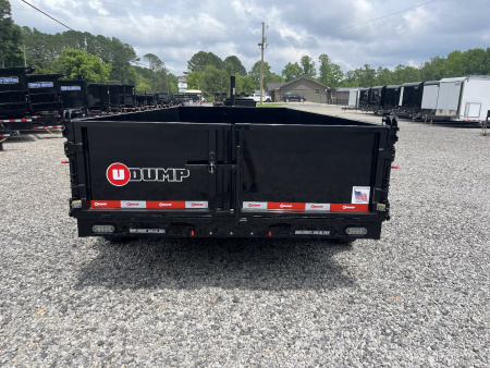 New 2025 U-Dump 7x16'x25" Dump Trailer, Pro Series, Low Profile, 16K GVWR