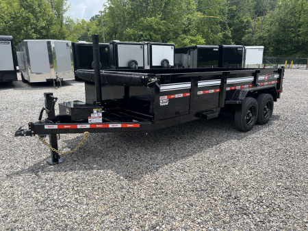 New 2025 U-Dump 7x16'x25" Dump Trailer, Pro Series, Low Profile, 16K GVWR