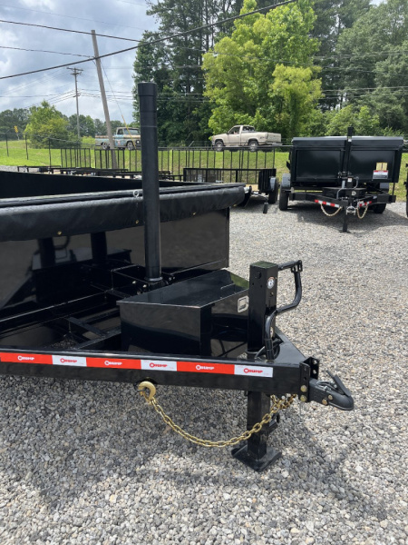 New 2025 U-Dump 7x16'x25" Dump Trailer, Pro Series, Low Profile, 16K GVWR