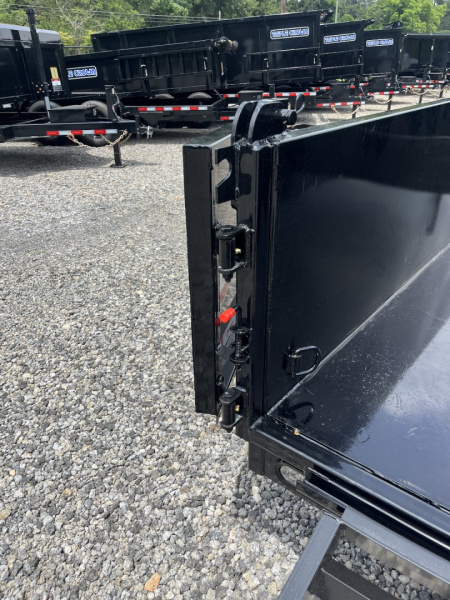 New 2025 U-Dump 7x16'x25" Dump Trailer, Pro Series, Low Profile, 16K GVWR