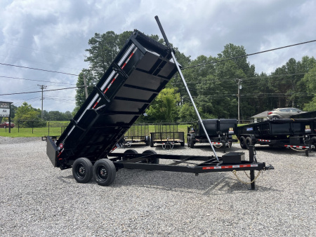 New 2025 U-Dump 7x16'x25" Dump Trailer, Pro Series, Low Profile, 16K GVWR