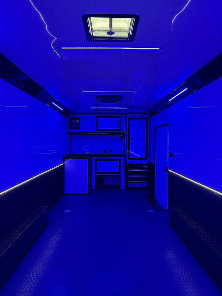 New 2026 Spartan Cargo 8.5x24 Enclosed Race Trailer, White PolyCor, Race PKG, A/C, Awning, 10K Torsion Spread Axle, 7'6" Interior Height