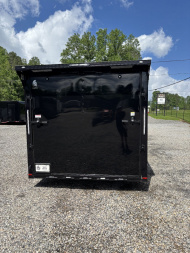 New 2025 Spartan Cargo 8.5x24 Custom Trailer, Black PolyCor With Black Trim, Rubber Coin PKG, 10K Torsion Spread Axles, E-Track, Cabinets