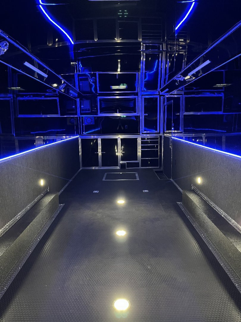 New 2025 Haulmark 28 EDGE Race Trailer, ProStock PKG, Black PolyCor, Black Interior, 14K GVWR, 7'4" Interior, Landing Light PKG, Fully Undercoated Frame