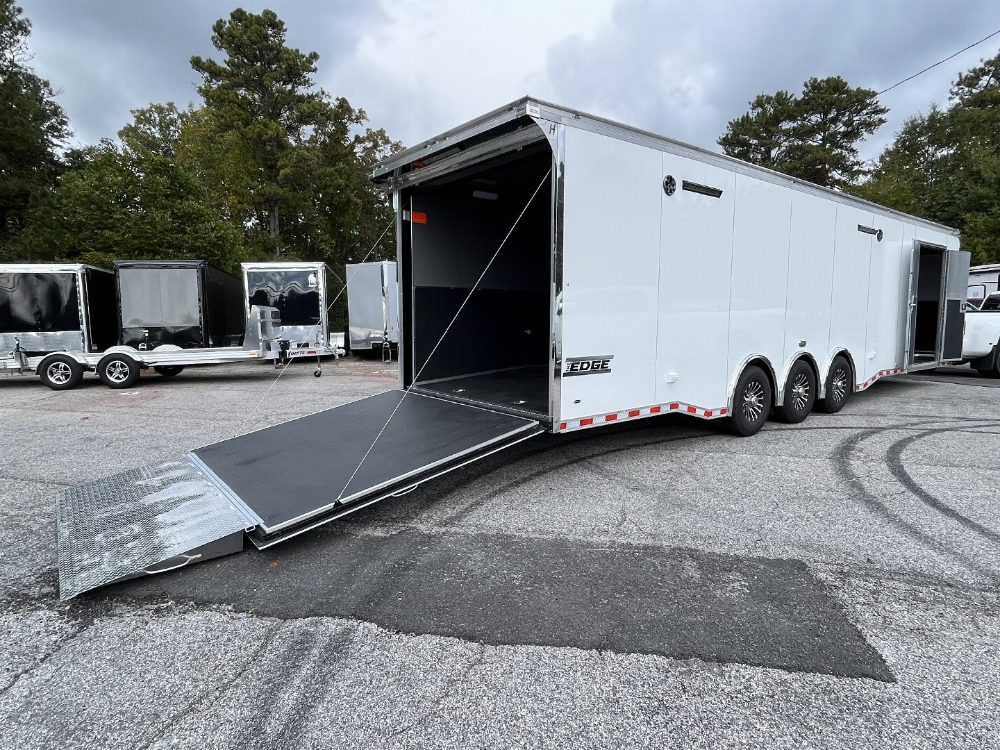 2025 Haulmark 34 EDGE Race Trailer - Custom Turbo II PKG photo 2