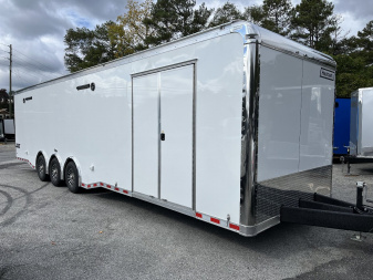 New 2025 Haulmark 34 EDGE Race Trailer - Custom Turbo II PKG