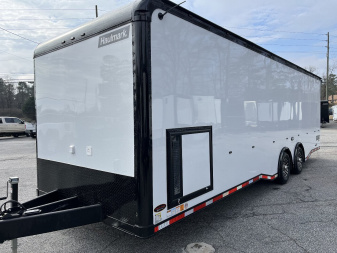 New 2025 Haulmark 28 EDGE Race Trailer - Turbo PKG