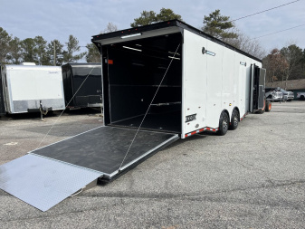 New 2025 Haulmark 28 EDGE Race Trailer - Turbo PKG