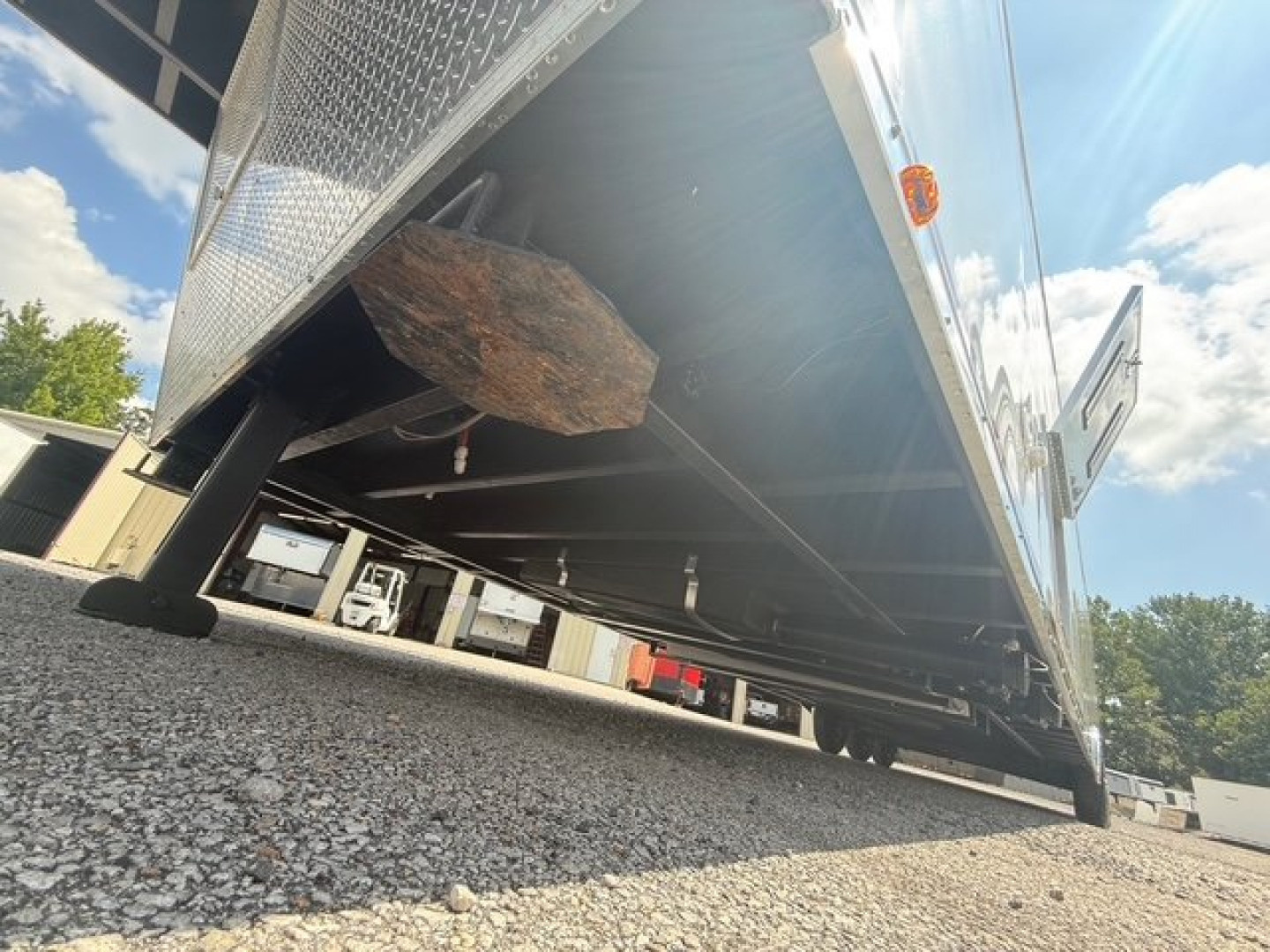 New 2025 Vintage Trailers 8.5x48 Race Trailer with Bathroom