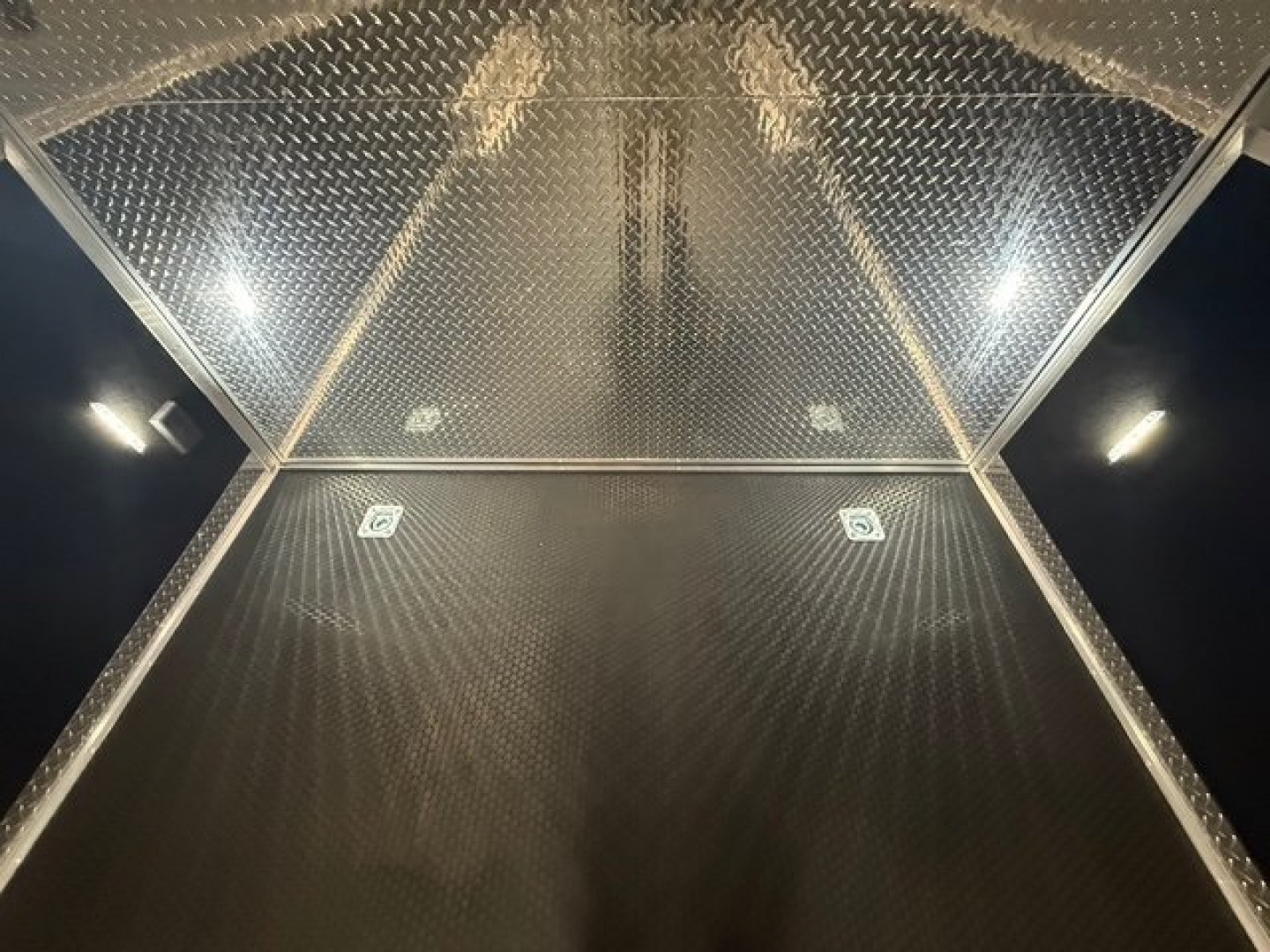 New 2025 Vintage Trailers 8.5x48 Race Trailer with Bathroom