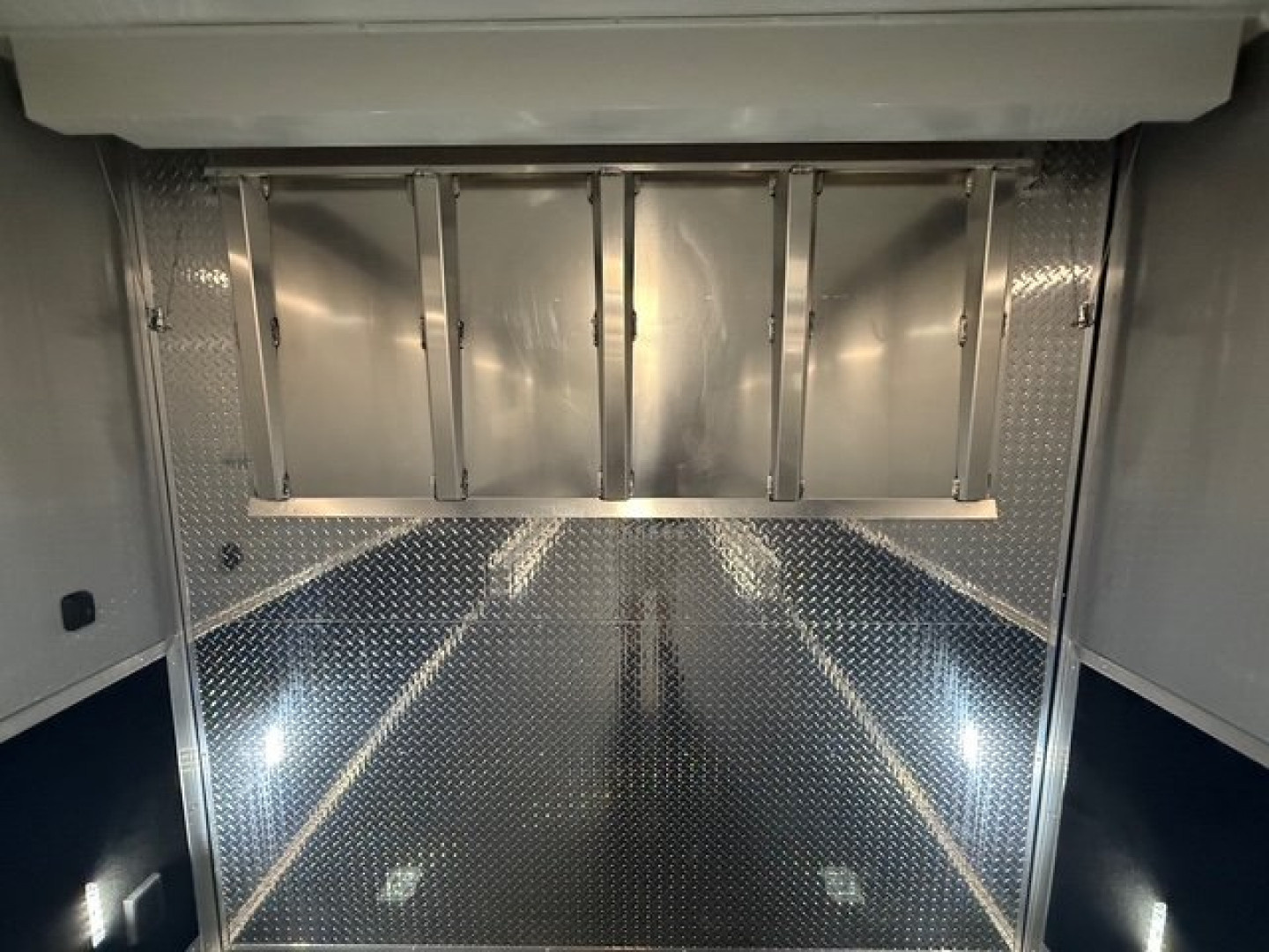 New 2025 Vintage Trailers 8.5x48 Race Trailer with Bathroom