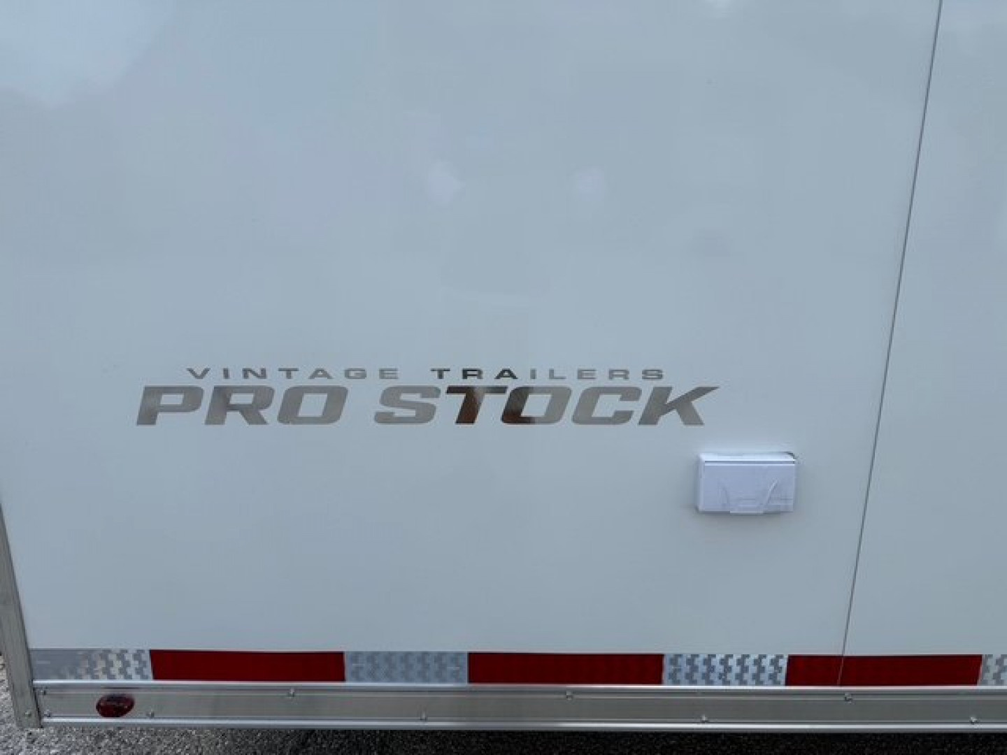 New 2025 Vintage Trailers 8.5x48 Race Trailer with Bathroom