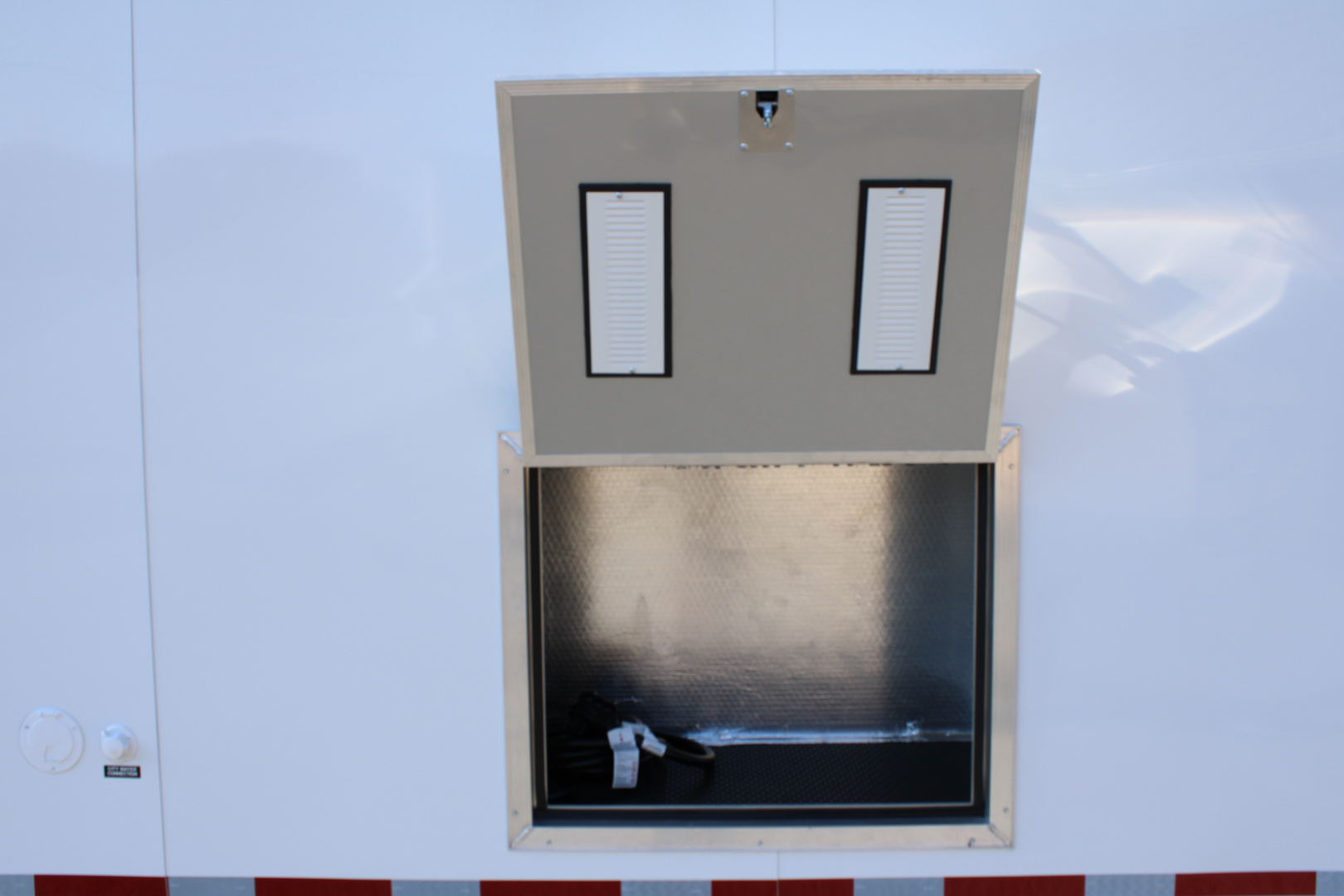 New 2025 Vintage Trailers 8.5x48 Race Trailer with Bathroom