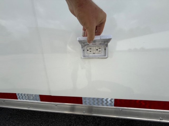 New 2025 Vintage Trailers 8.5x48 Race Trailer with Bathroom