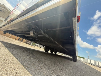 New 2025 Vintage Trailers 8.5x48 Race Trailer with Bathroom