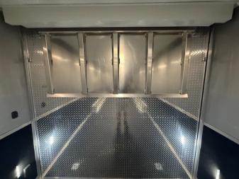 New 2025 Vintage Trailers 8.5x48 Race Trailer with Bathroom