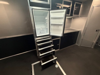 New 2025 Vintage Trailers 8.5x48 Race Trailer with Bathroom