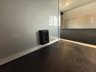 New 2025 Vintage Trailers 8.5x48 Race Trailer with Bathroom