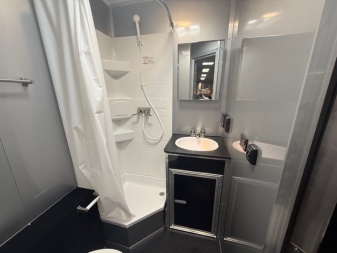 New 2025 Vintage Trailers 8.5x48 Race Trailer with Bathroom