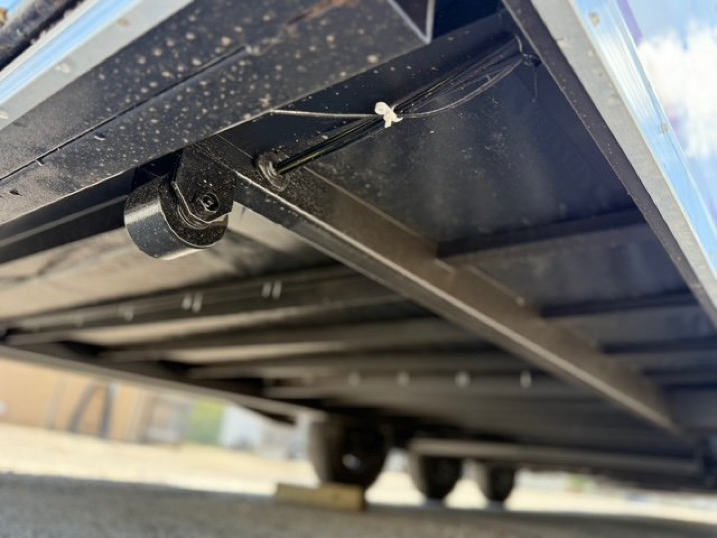 New 2025 Vintage Trailers 8.5x34 Race Trailer With Bathroom