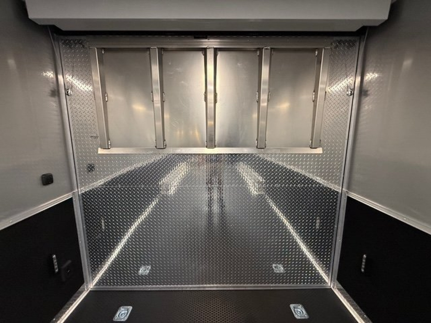 New 2025 Vintage Trailers 8.5x34 Race Trailer With Bathroom