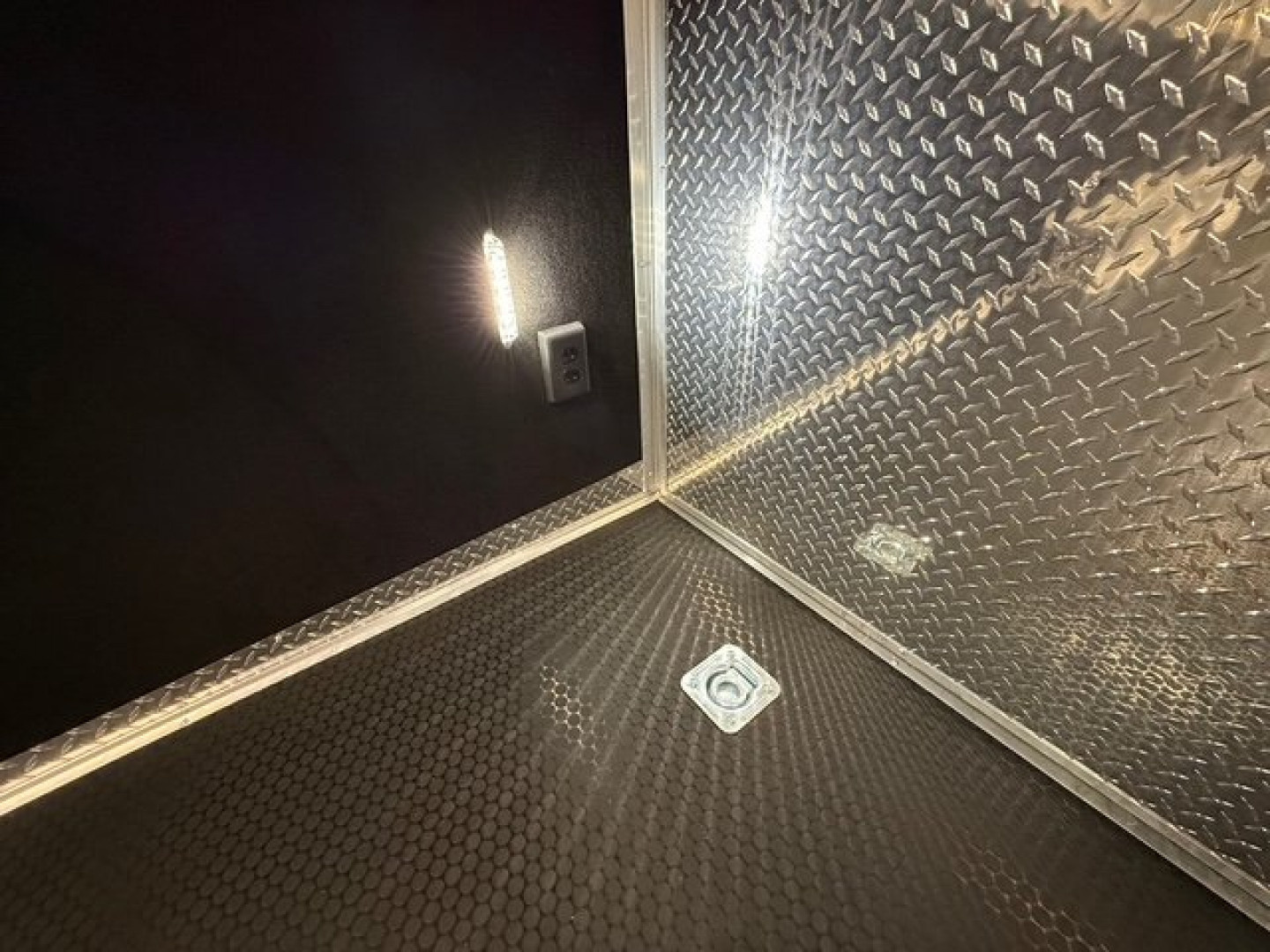 New 2025 Vintage Trailers 8.5x34 Race Trailer With Bathroom