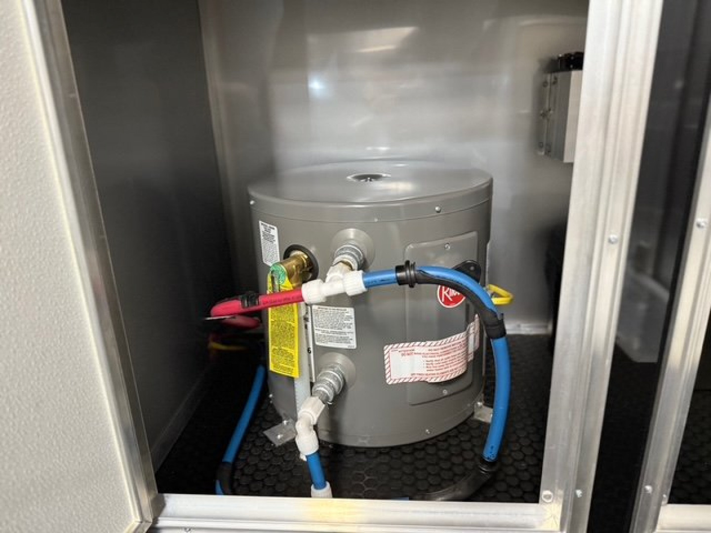 New 2025 Vintage Trailers 8.5x34 Race Trailer With Bathroom