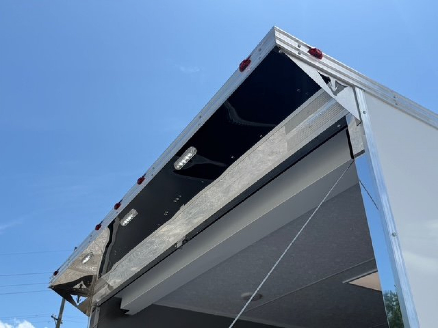 New 2025 Vintage Trailers 8.5x34 Race Trailer With Bathroom