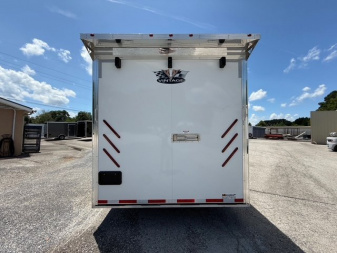 New 2025 Vintage Trailers 8.5x34 Race Trailer With Bathroom