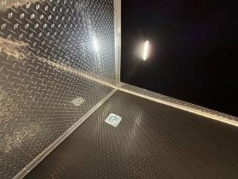 New 2025 Vintage Trailers 8.5x34 Race Trailer With Bathroom