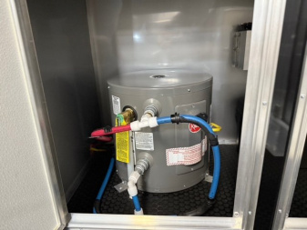 New 2025 Vintage Trailers 8.5x34 Race Trailer With Bathroom