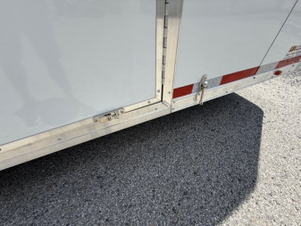 New 2025 Vintage Trailers 8.5x34 Race Trailer With Bathroom