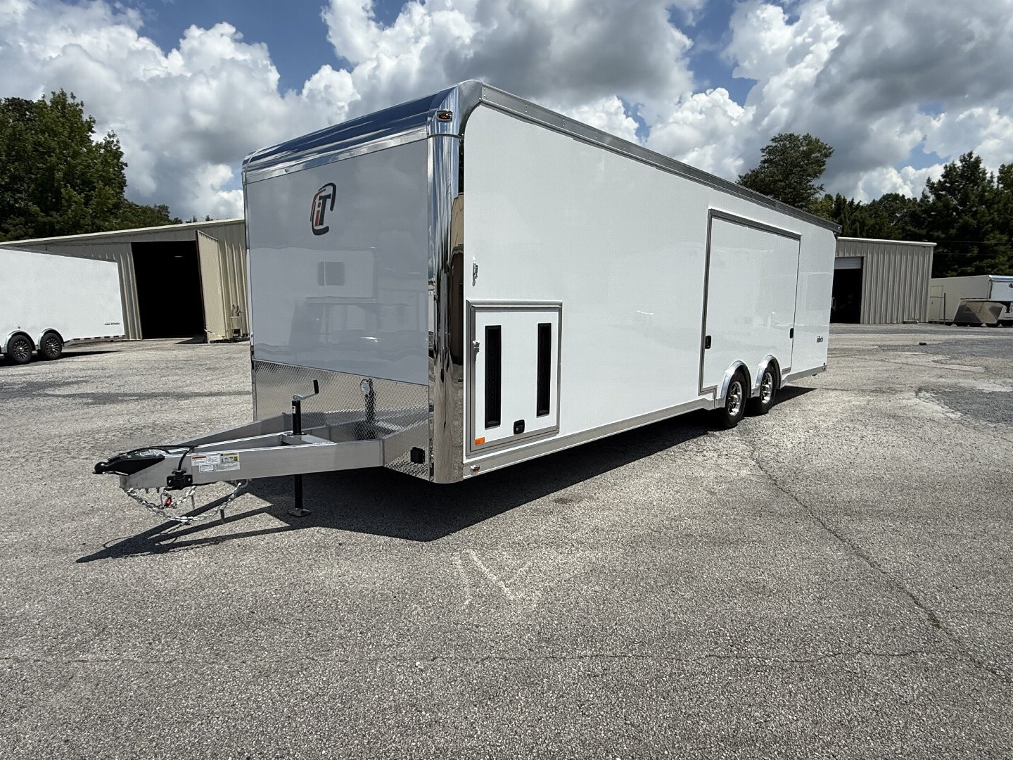 New 2025 INTECH 8.5 X 28 RACE TRAILER