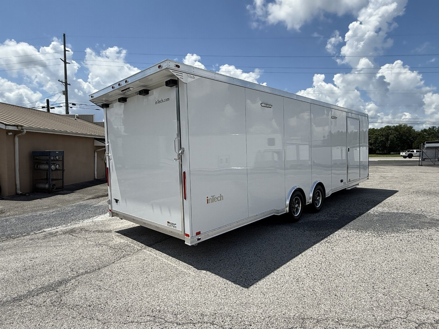 New 2025 INTECH 8.5 X 28 RACE TRAILER