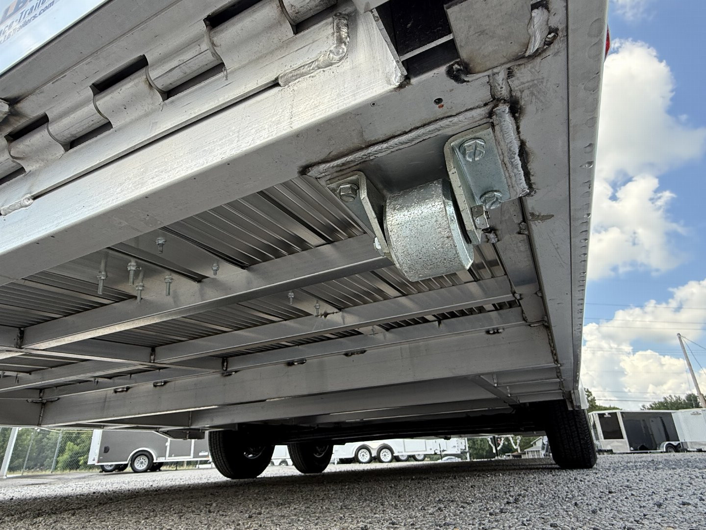 New 2025 INTECH 8.5 X 28 RACE TRAILER