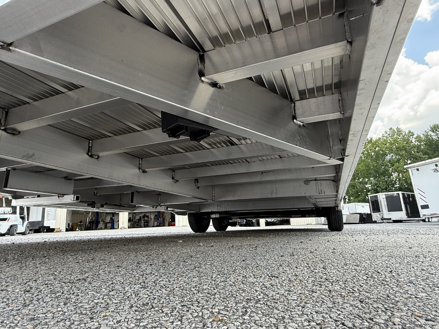 New 2025 INTECH 8.5 X 28 RACE TRAILER