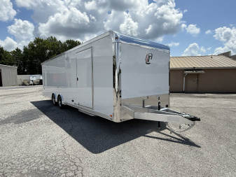 New 2025 INTECH 8.5 X 28 RACE TRAILER