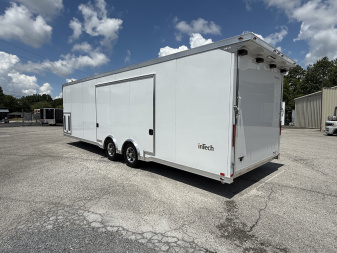 New 2025 INTECH 8.5 X 28 RACE TRAILER