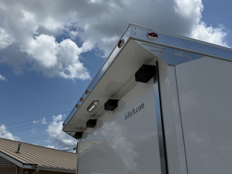 New 2025 INTECH 8.5 X 28 RACE TRAILER