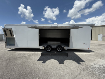 New 2025 INTECH 8.5 X 28 RACE TRAILER