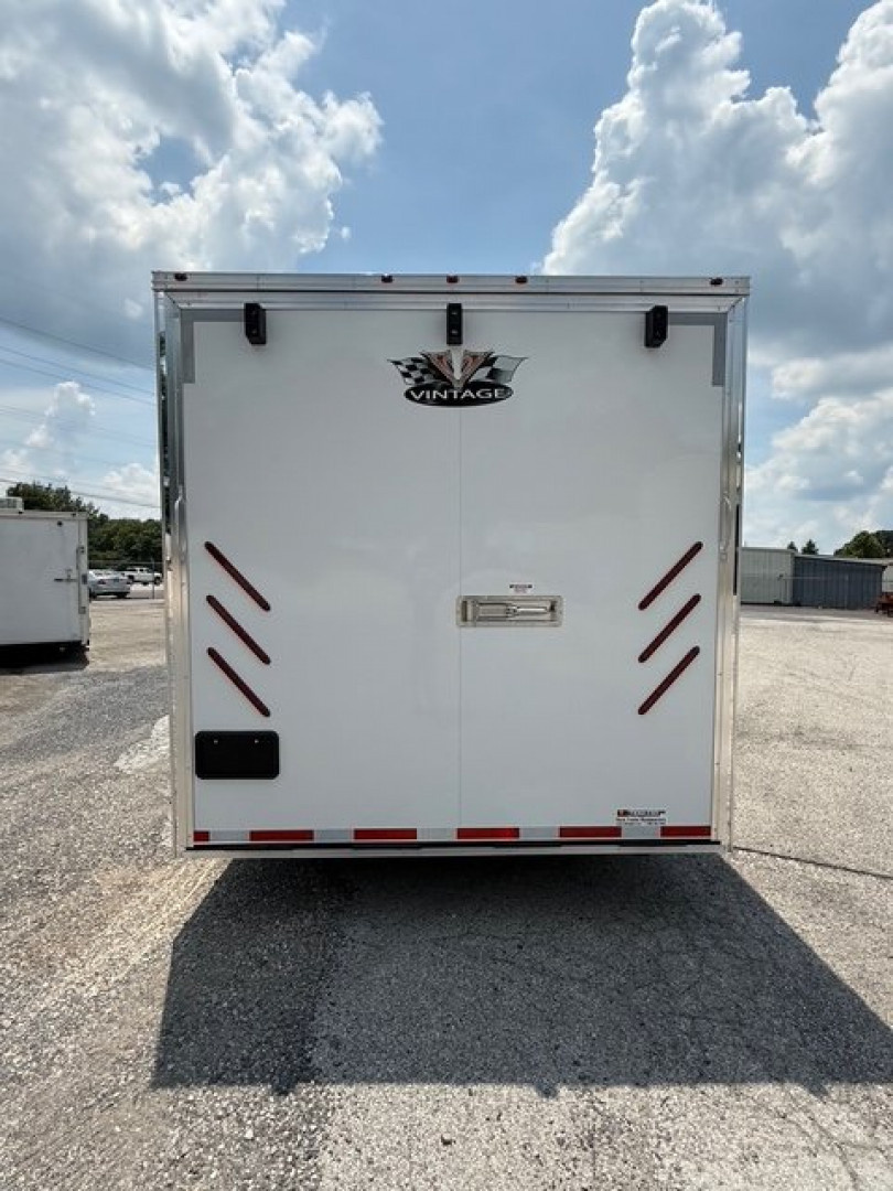 New 2025 Vintage Trailers 8.5x48 Race Trailer with Bathroom
