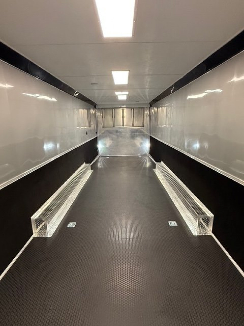 New 2025 Vintage Trailers 8.5x48 Race Trailer with Bathroom